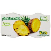 Fruttasnella Ananas a Pezzetti 2 x 113 g