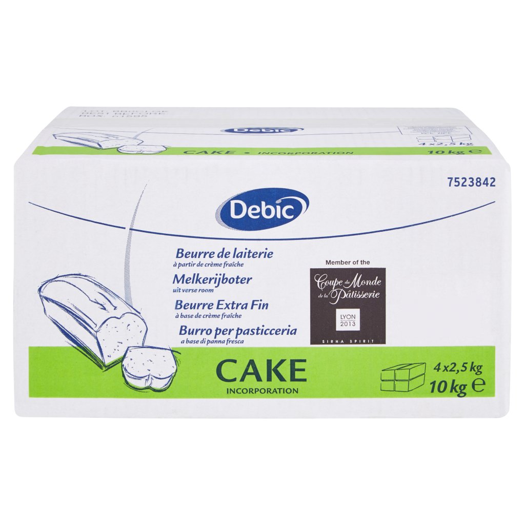Debic Burro Cake 4 x 2,5 Kg
