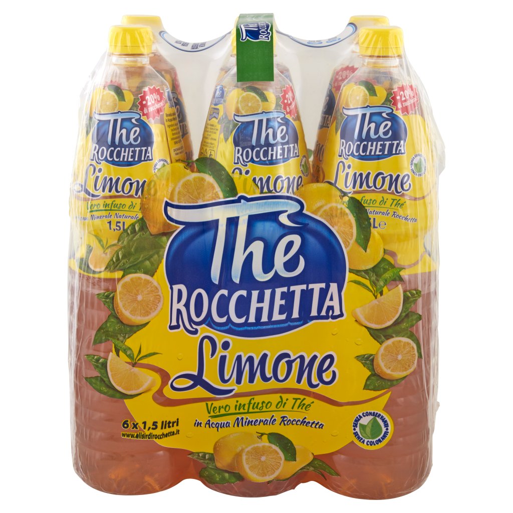 Thè Rocchetta Limone 6 x 1,5 Litri