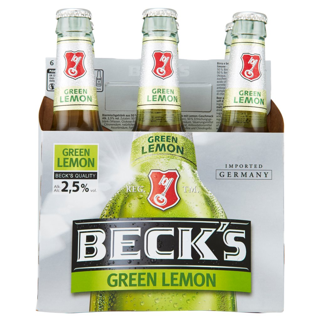 Beck's Green Lemon 6 x 0,33 l