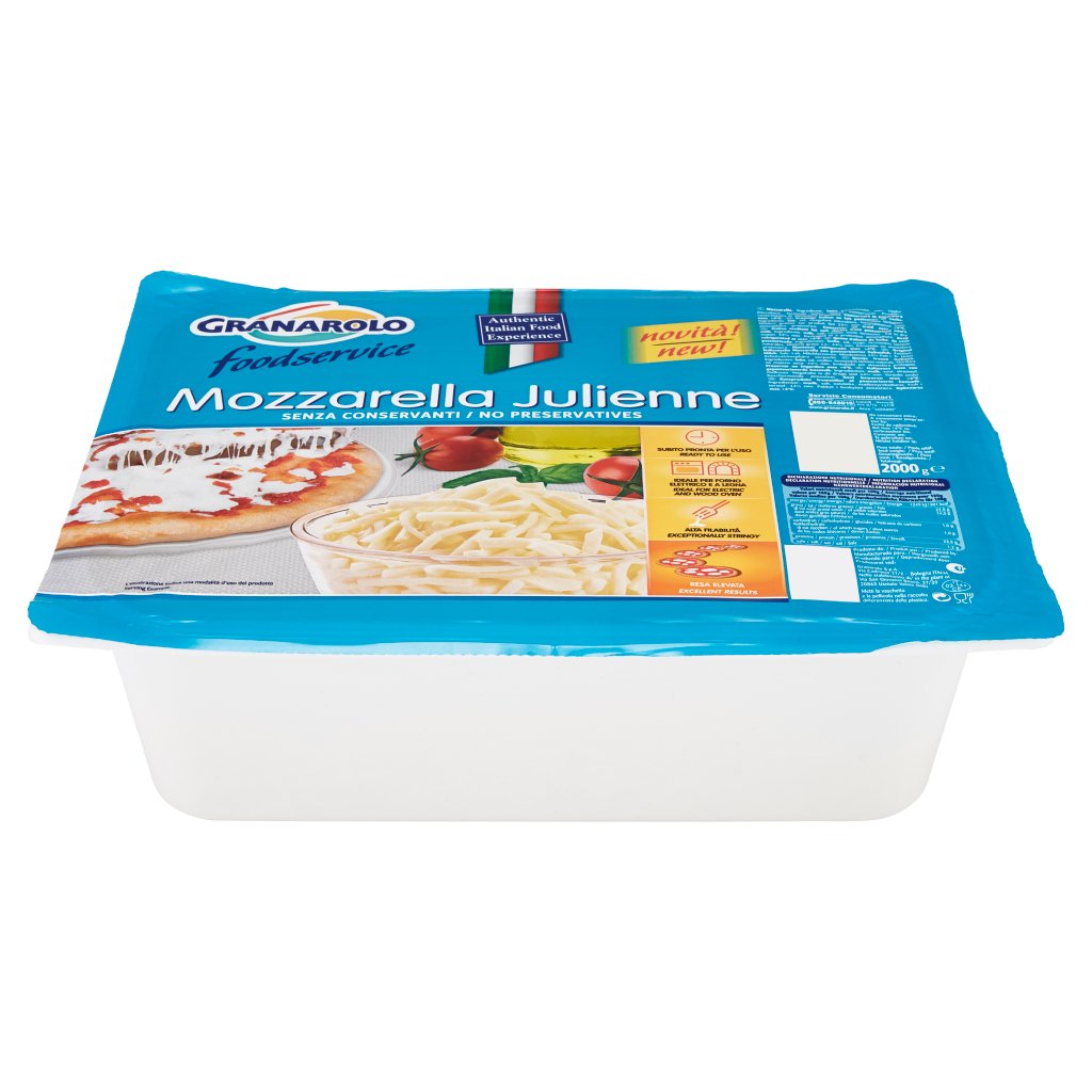 Granarolo Foodservice Mozzarella Julienne
