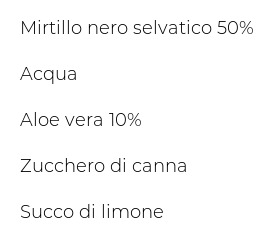 Mirtillo & Benessere Nettare di Mirtillo Nero Selvatico & Aloe Vera 10%