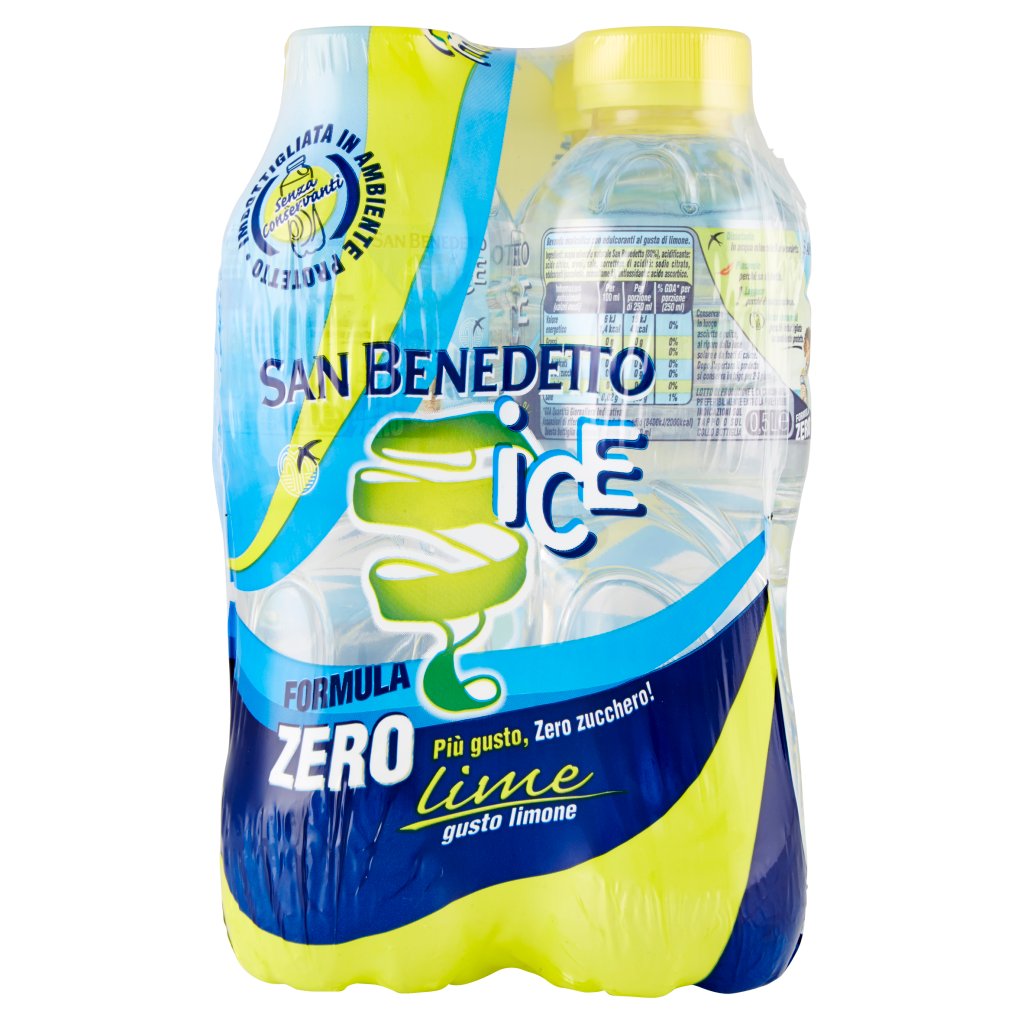 San Benedetto Ice Lime 4 x 0,5 l