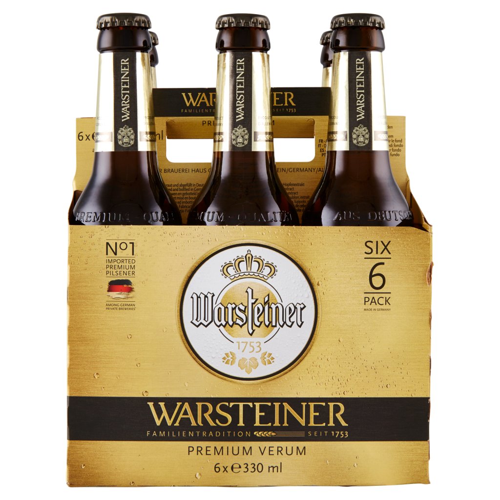 Warsteiner Premium 6 x 0,33 l
