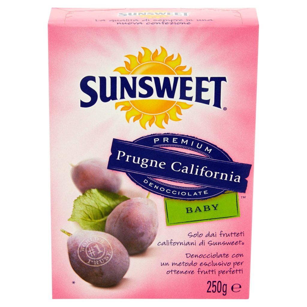 Sunsweet Prugne California Premium Denocciolate Baby