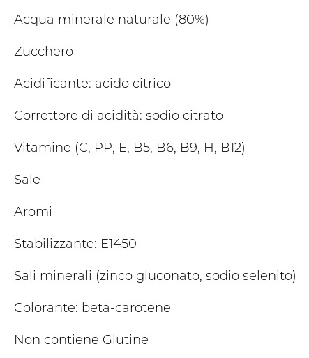 San Benedetto Aquavitamin D-fence Gusto Limone 12 x 0,4 l