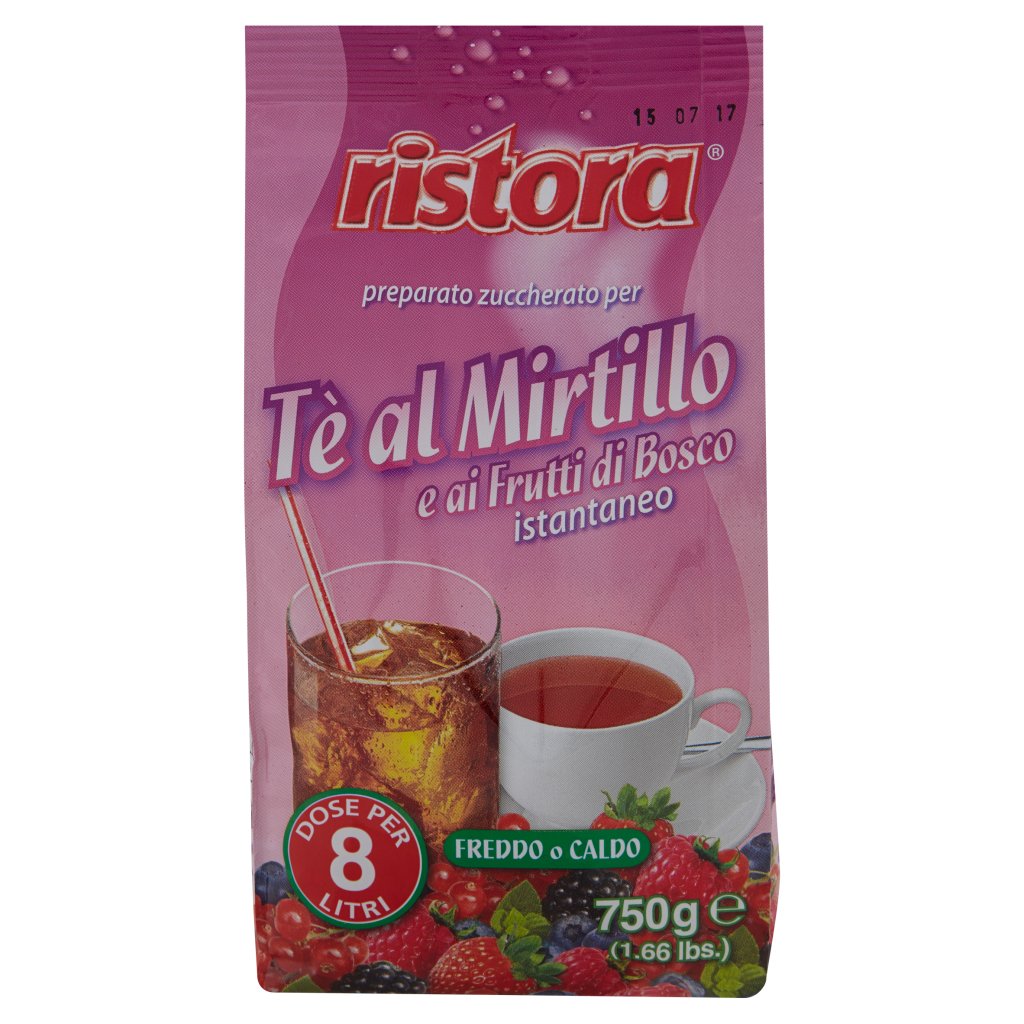 Ristora Tè al Mirtillo e Frutti di Bosco Istantaneo