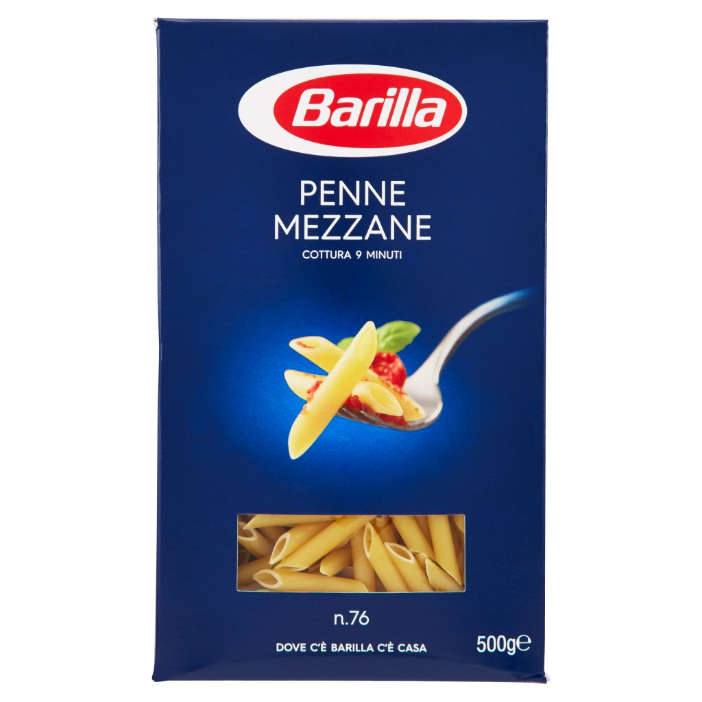 Barilla Penne Mezzane N.76