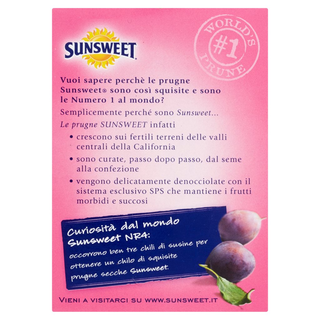 Sunsweet Prugne California Premium Denocciolate