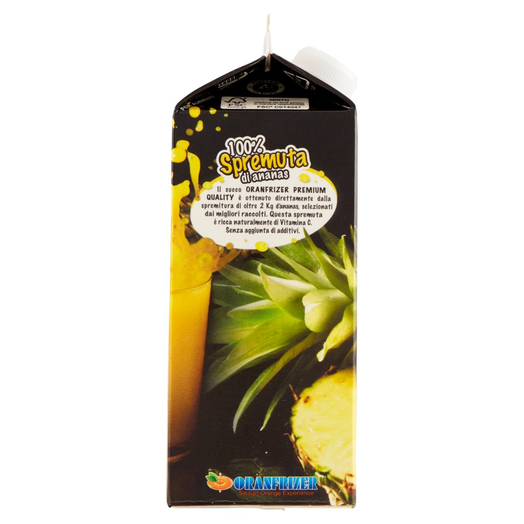 Oranfrizer Premium Quality 100% Spremuta di Ananas