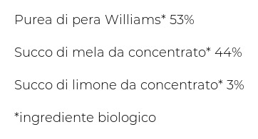 Il Melograno Pera Williams 100% Succo Bio