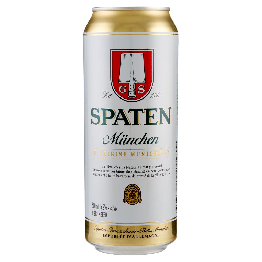 Spaten Spaten Birra Lager Bavarese Lattina 0,5l