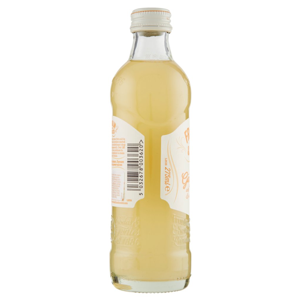 Franklin & Sons Ltd Brewed Ginger Beer With Malted Barley & a Squeeze Of Lemon