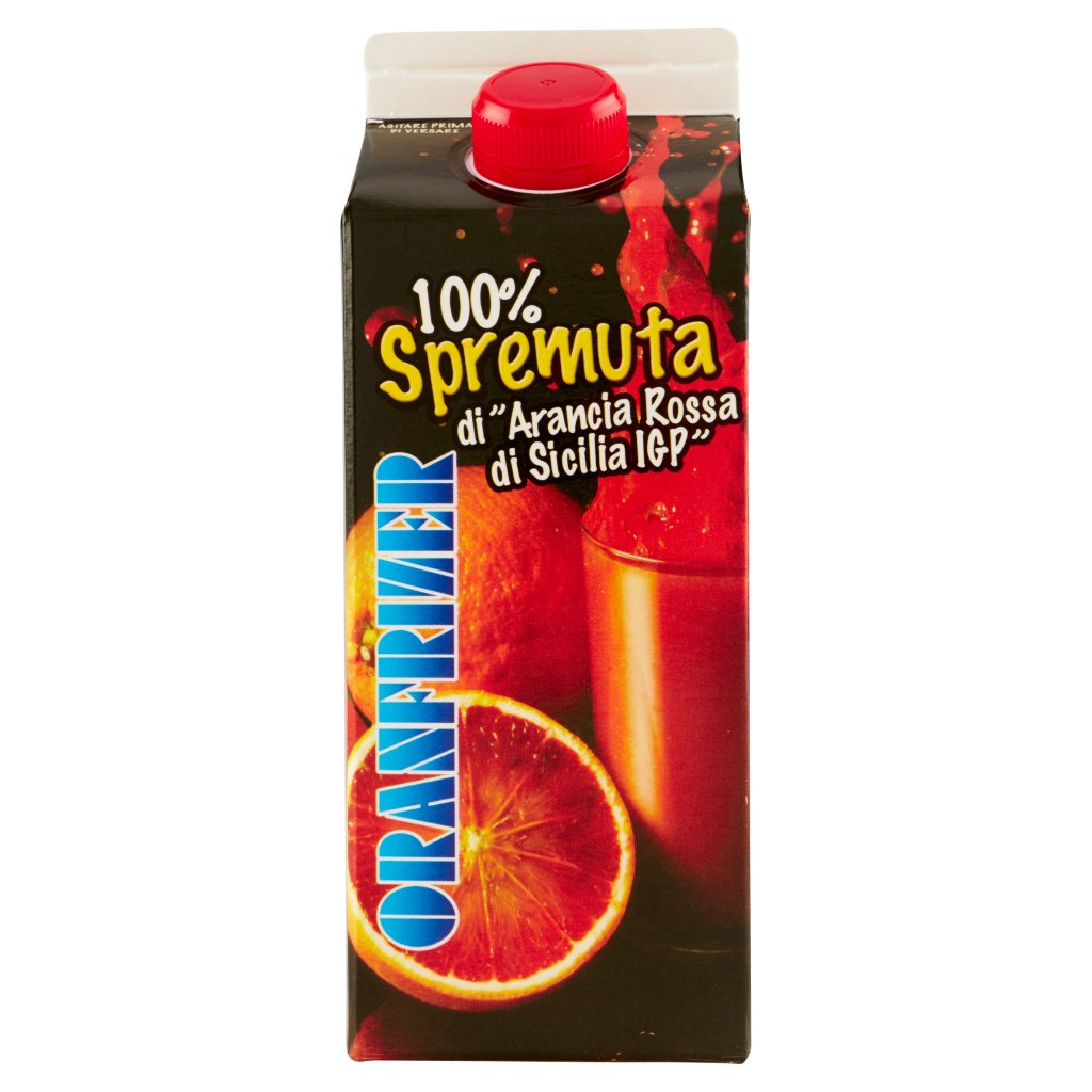 Oranfrizer 100% Spremuta di "arancia Rossa di Sicilia Igp"