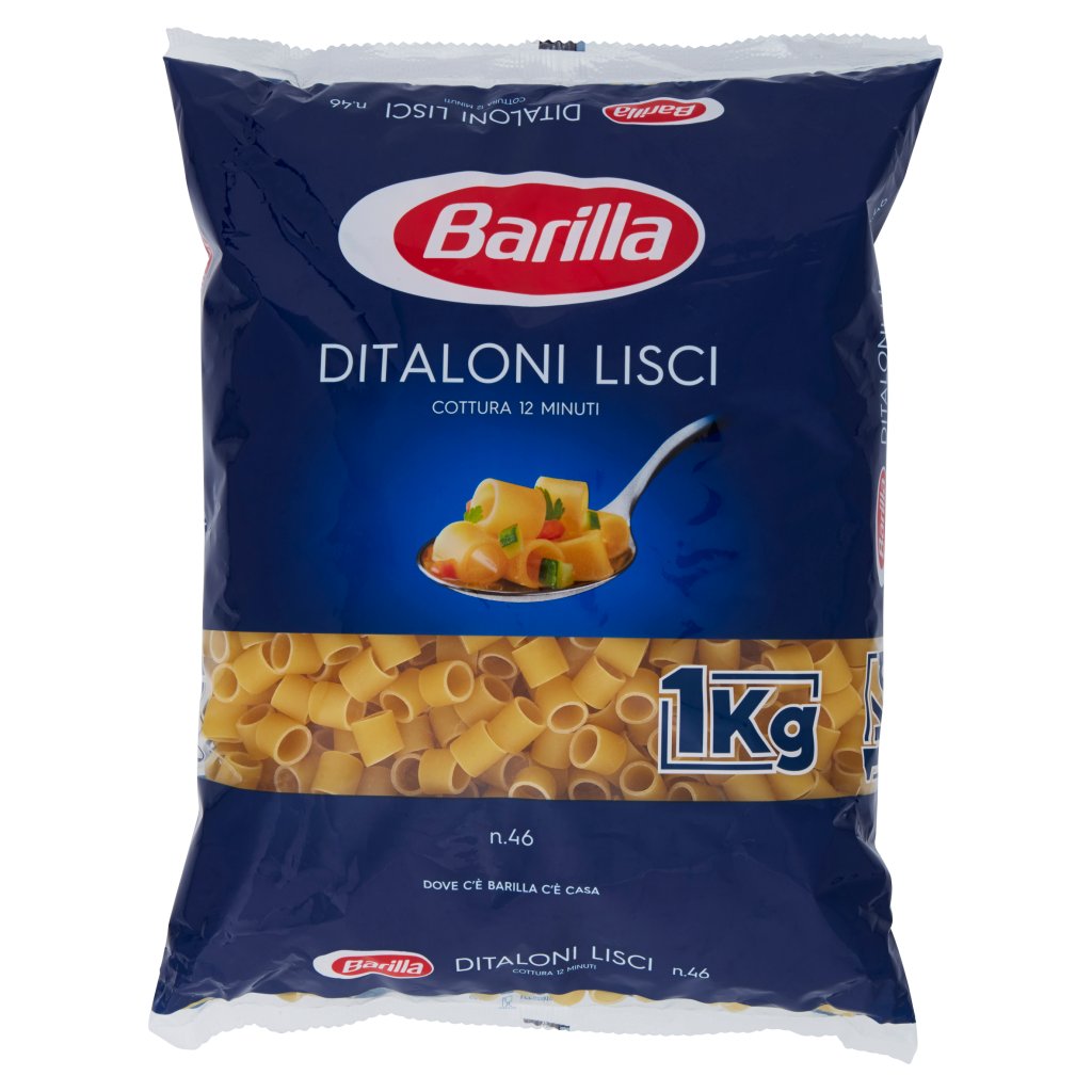 Barilla Ditaloni Lisci N.46 1 Kg