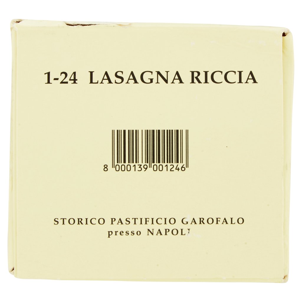 Garofalo Lasagna Riccia