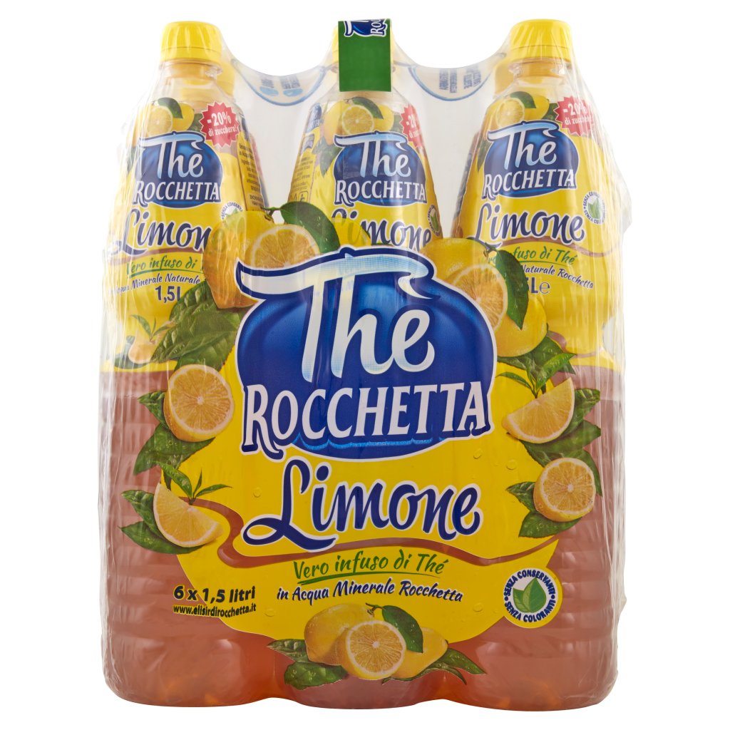 Thè Rocchetta Limone 6 x 1,5 Litri
