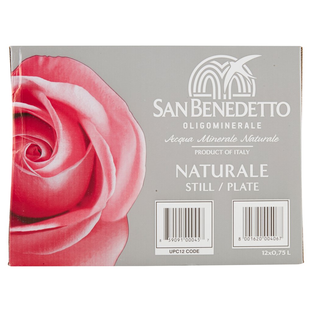 San Benedetto Acqua Minerale Benedicta Prestige Naturale 12 x 0,75l Vap