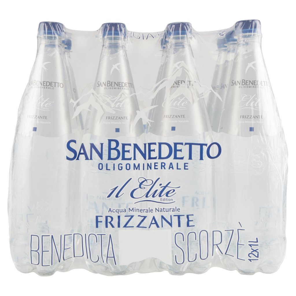 San Benedetto Acqua Minerale Benedicta Elite Frizzante 12 x 1l