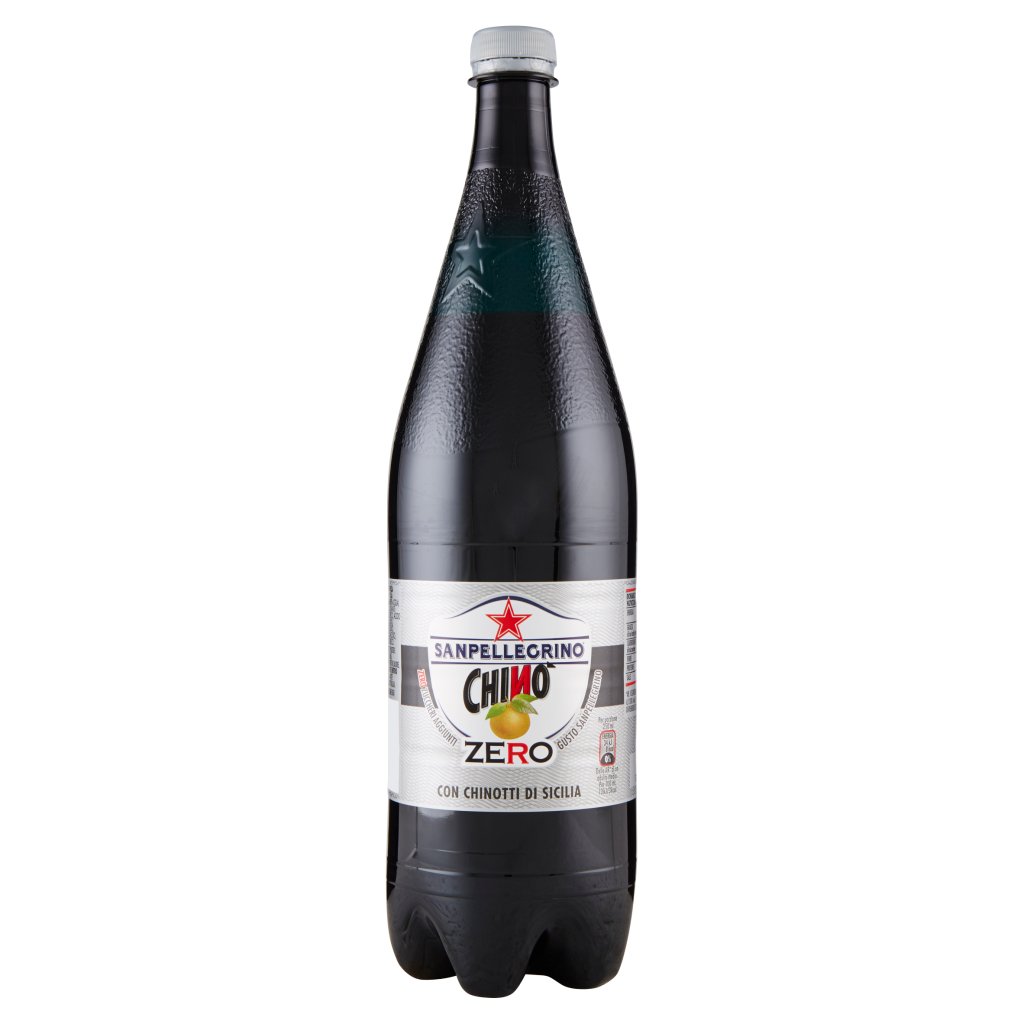 Sanpellegrino Bibite Gassate, Chino' Zero Bottiglia Grande 1,25l