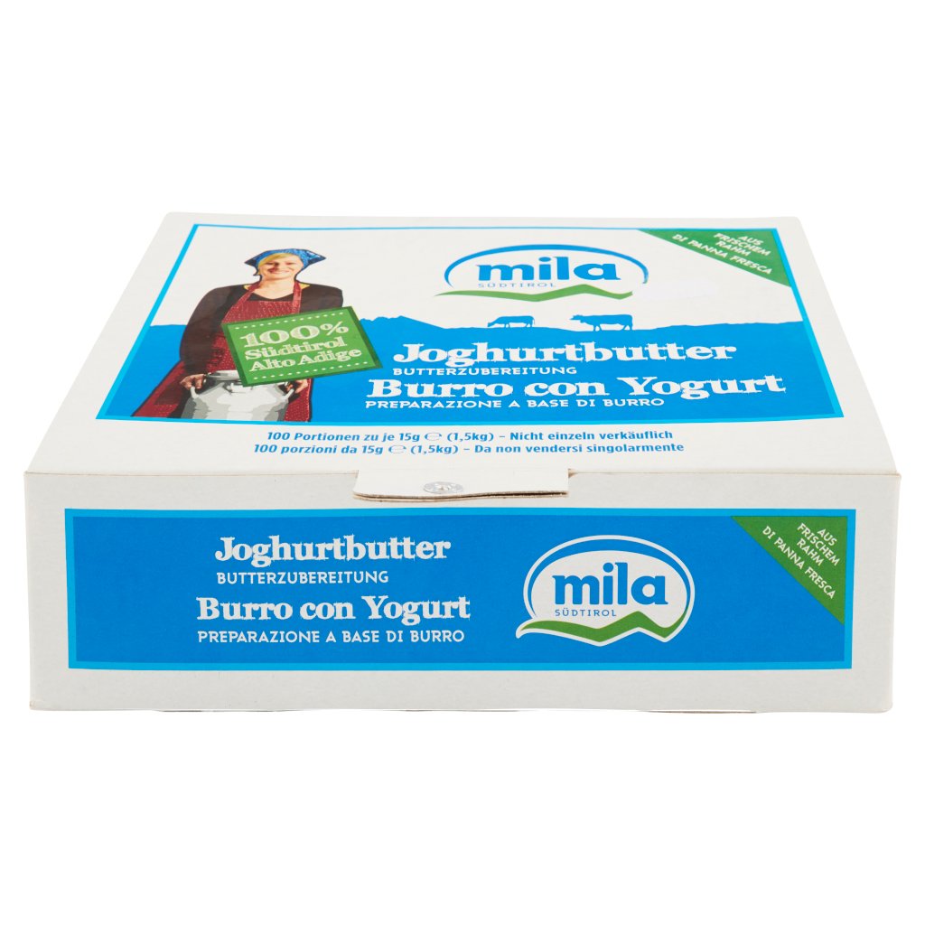 Mila Burro con Yogurt 100 x 15 g