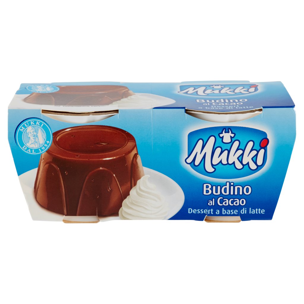 Mukki Budino al Cacao 2 x 110 g
