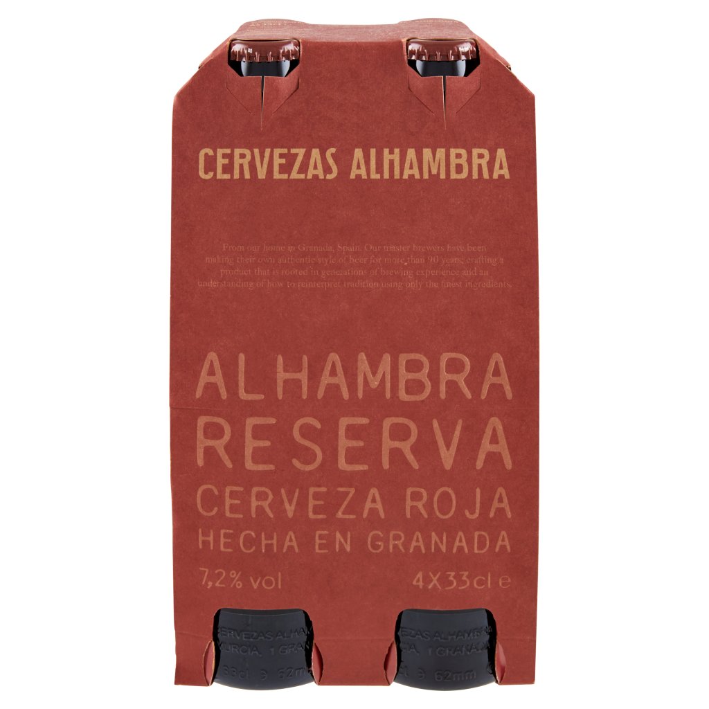 Cervezas Alhambra Reserva Cerveza Roja
