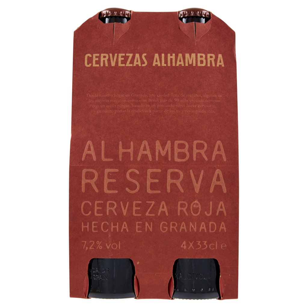 Cervezas Alhambra Reserva Cerveza Roja