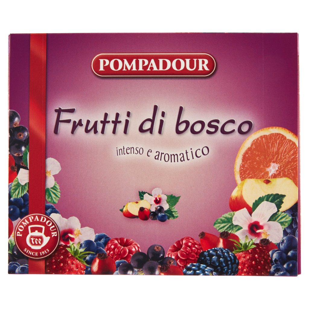 Pompadour Frutti di Bosco 40 x 2,5 g