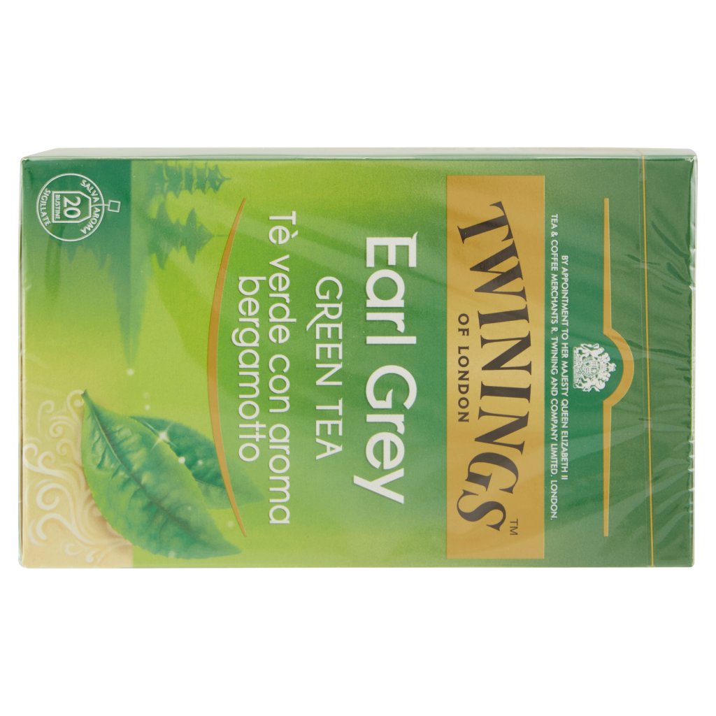 Twinings Earl Grey Green Tea 20 x 2 g