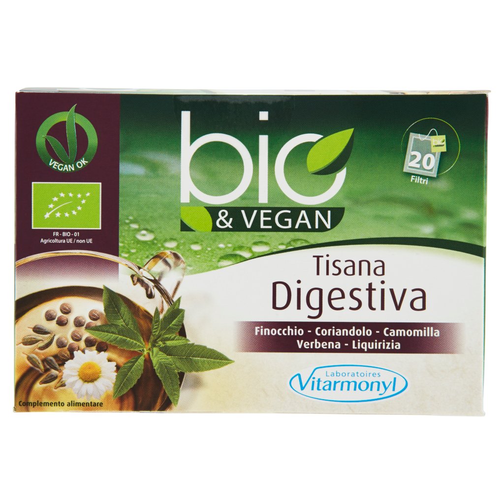 Bio&vegan Tisana Digestiva 20 Bustine