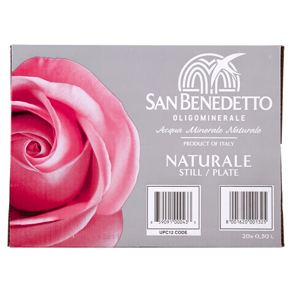 San Benedetto Acqua Minerale Benedicta Prestige Naturale 20 x 0,5l Vap