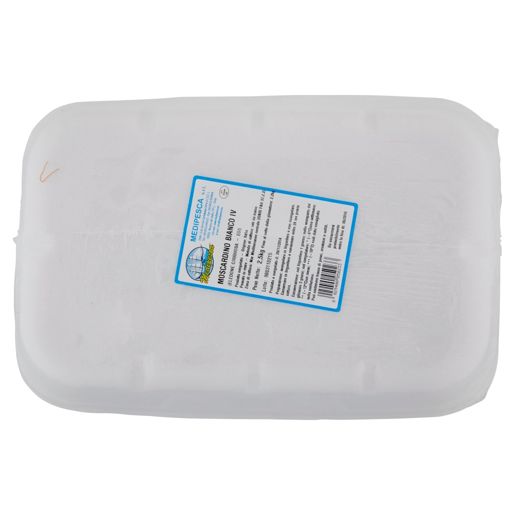 Medipesca Moscardino Bianco Iv Vassoio 2,5 Kg