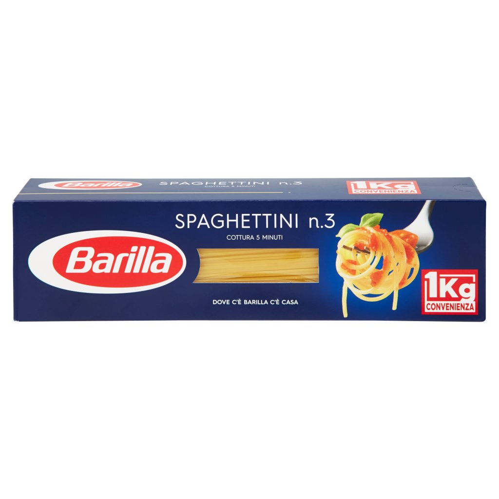 Barilla Spaghettini N.3 1 Kg