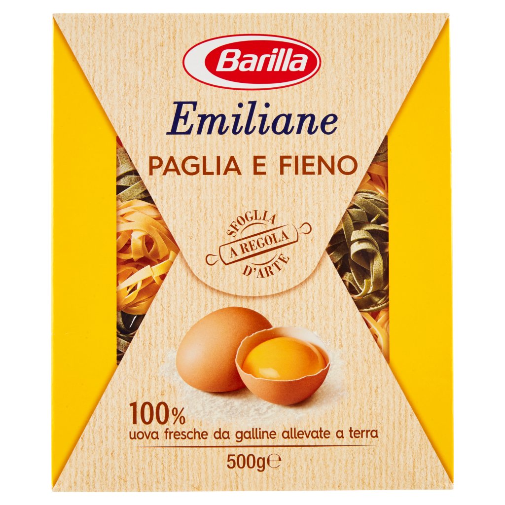 Barilla Emiliane Paglia e Fieno all'Uovo N.242