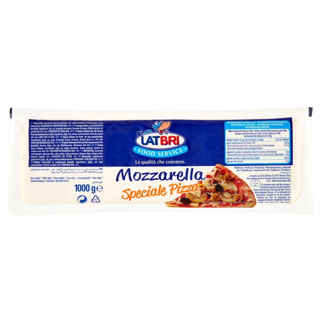 Latbri Mozzarella Speciale Pizza