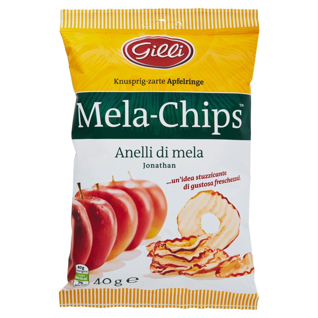 Gilli Mela-chips Anelli di Mela Jonathan