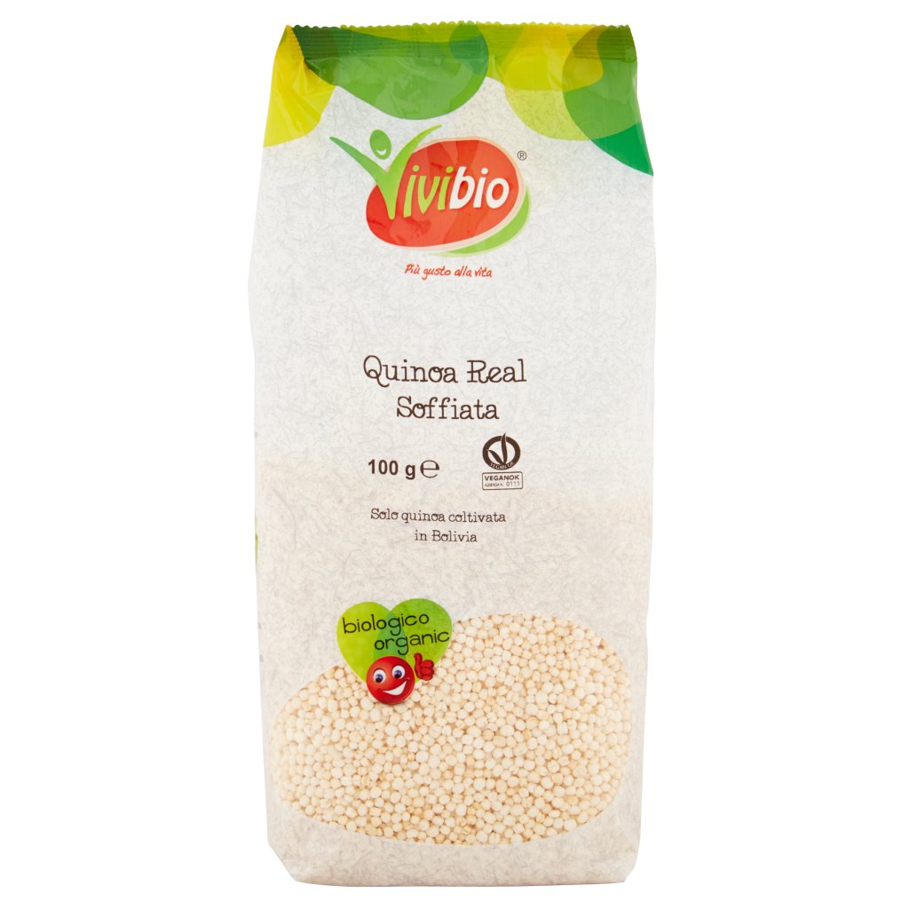 Vivibio Vivibio Quinoa Real Soffiata 100 g