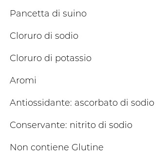 Vismara Coriandoli di Pancetta Dolce 2 x 80 g