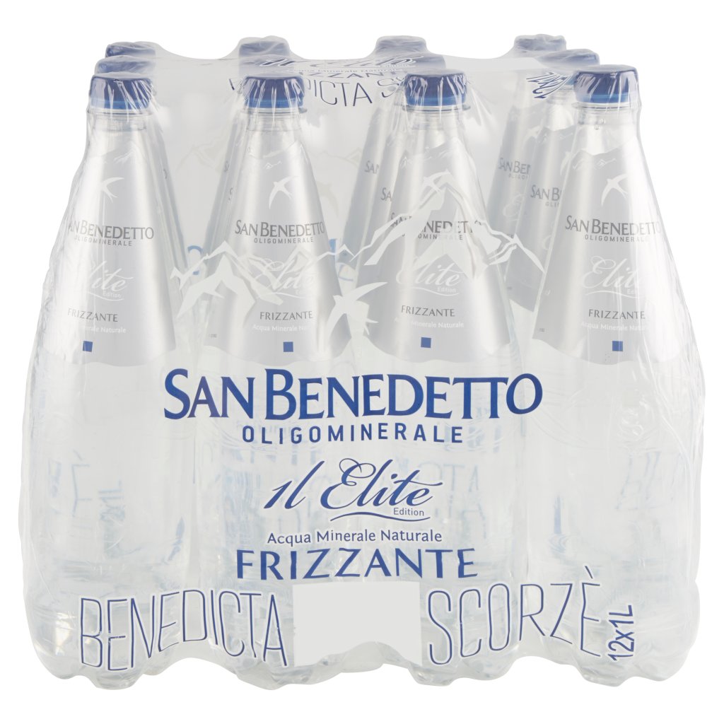 San Benedetto Acqua Minerale Benedicta Elite Frizzante 12 x 1l
