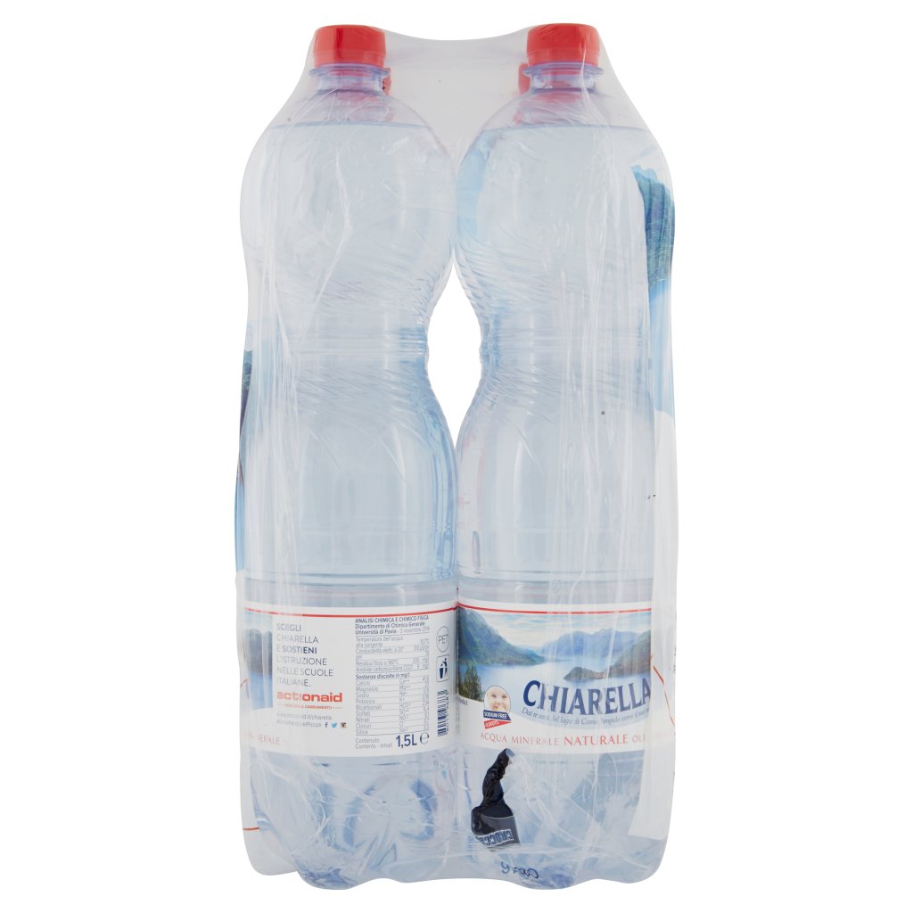 Chiarella Acqua Minerale Oligominerale Naturale 6 x 1,5 l