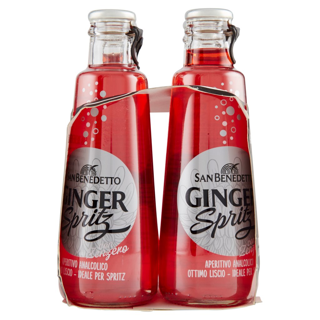 San Benedetto Ginger Spritz Cluster 4 x 0,18 l
