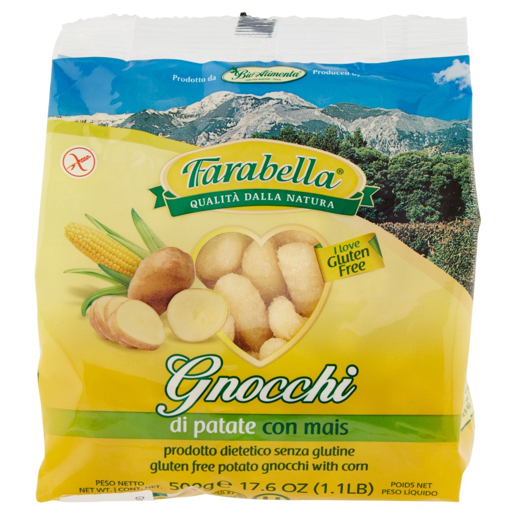 Farabella Gluten Free Gnocchi di Patate con Mais