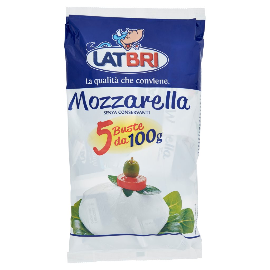 Latbri Mozzarella 5 x 100 g