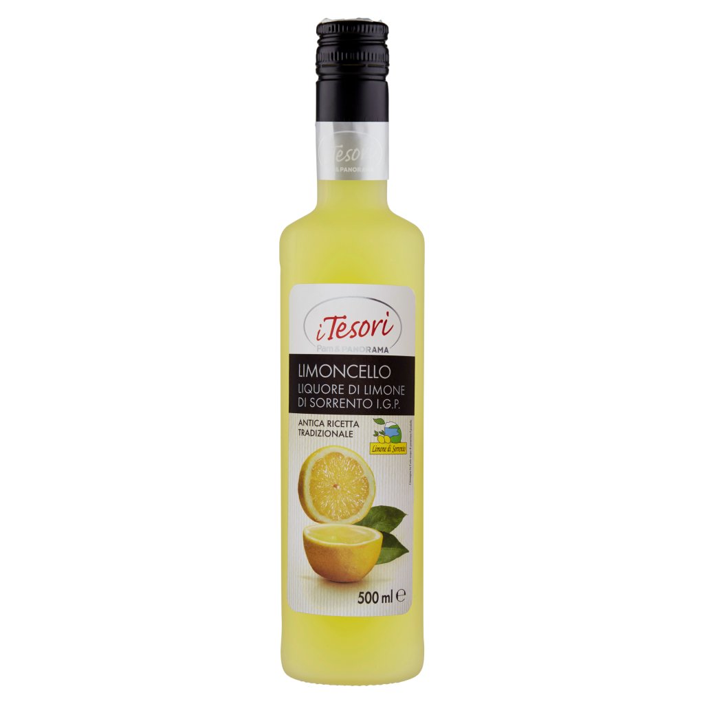 I Tesori Limoncello Liquore di Limone di Sorrento I.G.P.