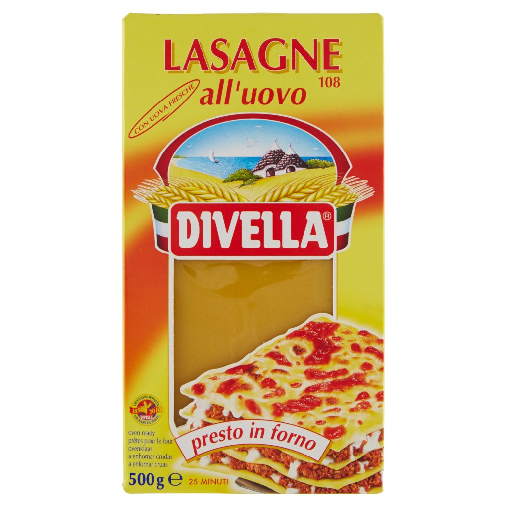 Divella Lasagne all'Uovo 108