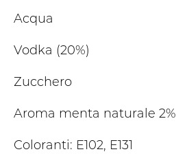 Leskaja Vodka alla Menta