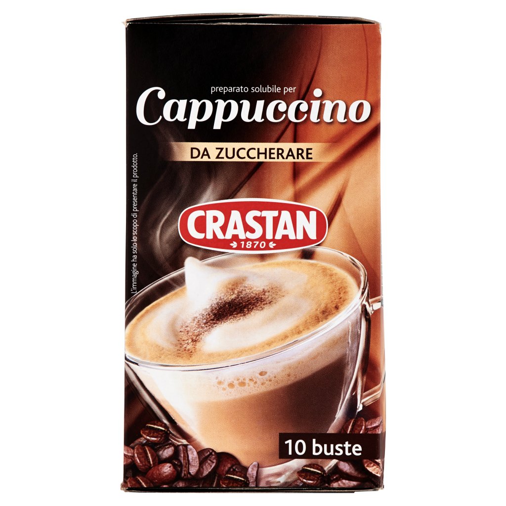 Crastan Preparato Solubile per Cappuccino 10 x 12,5 g