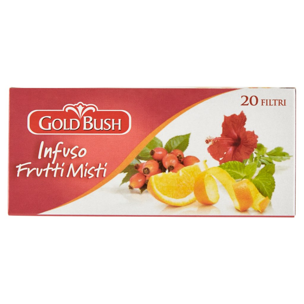 Gold Bush Infuso Frutti Misti 20 Filtri