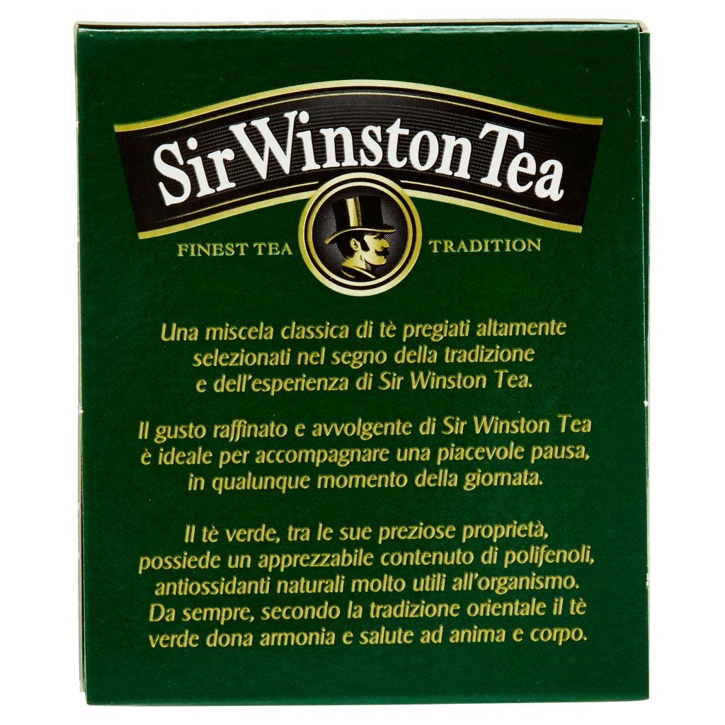 Sir Winston Tea Goji e Litchi Tè Verde 20 Bustine